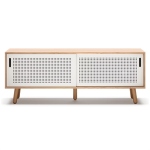 Department Ray TV-bank 150 cm Eiken/ Wit